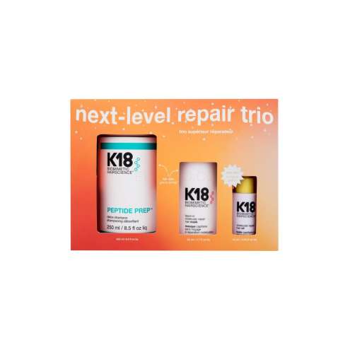 K18 HAIR Next-Level Repair Trio sada pro poškozené vlasy